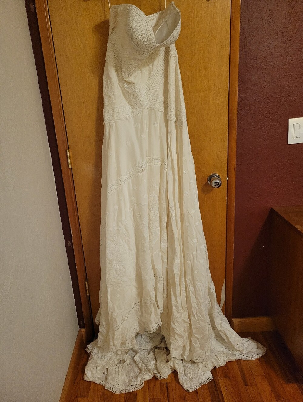 Ru De Sein Inspired Custom Wedding Dress - Never Worn - Picture 9 of 15